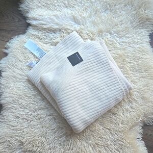 Canada goose womens merino wool scarf ivory